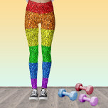 LGBT-Flagge lebhafte Glitzern für Regenbogen-Glitz Leggings<br><div class="desc">Leggings mit Funkelnd LGBT-Fahne in lebendiger Rot-,  Orange-,  Gelb-,  Grün-,  Blau- und lila lebendiger Glitzer-Glitzern. *Foto von Glitzern nicht wirklich Glitzer!</div>