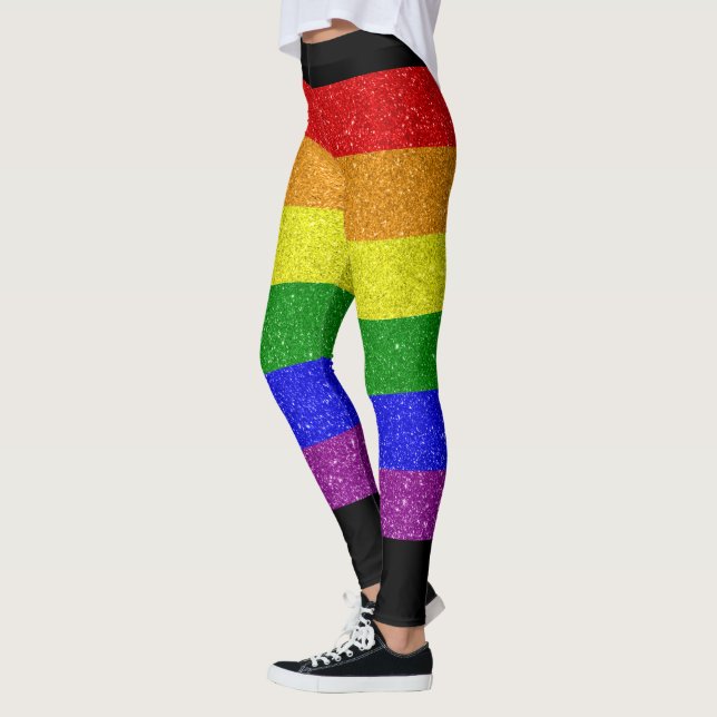 Lgbt Flagge Leggings (Links)