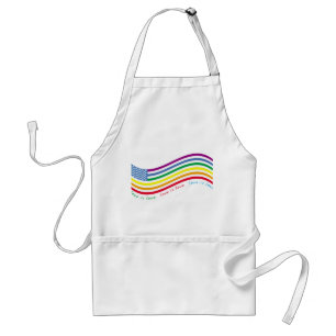 LGBT-Flagge Schürze