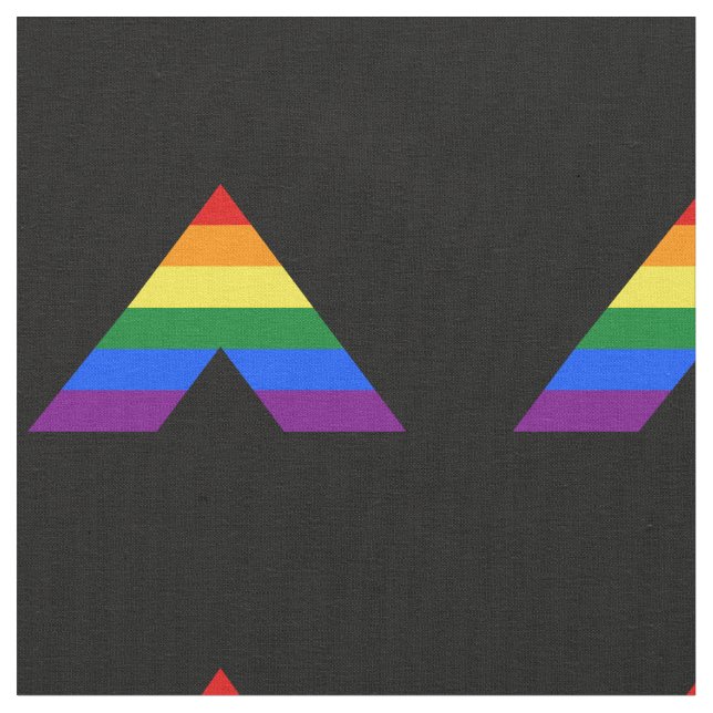 LGBT-Flagge Stoff (Nahaufnahme)