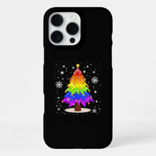 LGBT-Flagge Weihnachtsbaum Frohe Weihnachten Gay L iPhone 16 Pro Max Hülle