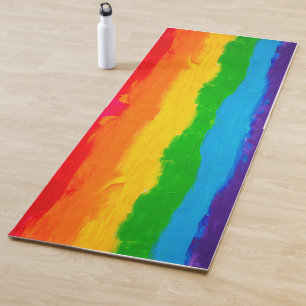 LGBT-Flagge Yogamatte