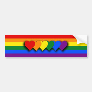 LGBT-Flaggen-Aufkleber Autoaufkleber