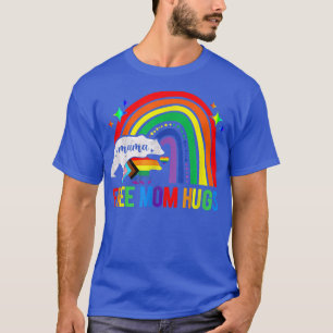LGBT Freie Mama Hugs Mama Bear LGBT Pride Rainbow T-Shirt