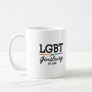 LGBT für Ginsburg 2016 Tasse