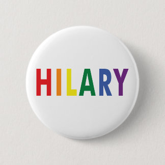 LGBT für Hillary Clinton Pinback Button