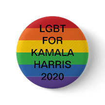LGBT für Kamala Harris 2020 Button