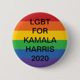 LGBT für Kamala Harris 2020 Button