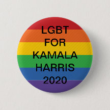LGBT für Kamala Harris 2020 Button