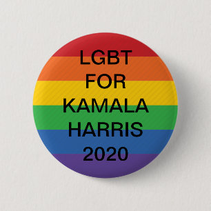 LGBT für Kamala Harris 2020 Button