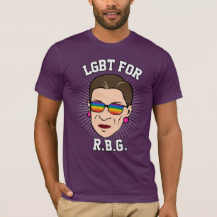 LGBT für RBG - Ruth Bader Ginsburg Pride T-Shirt