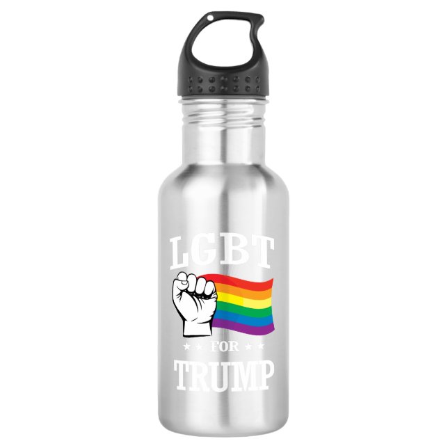 LGBT FÜR TRUMPF TRINKFLASCHE (Vorderseite)