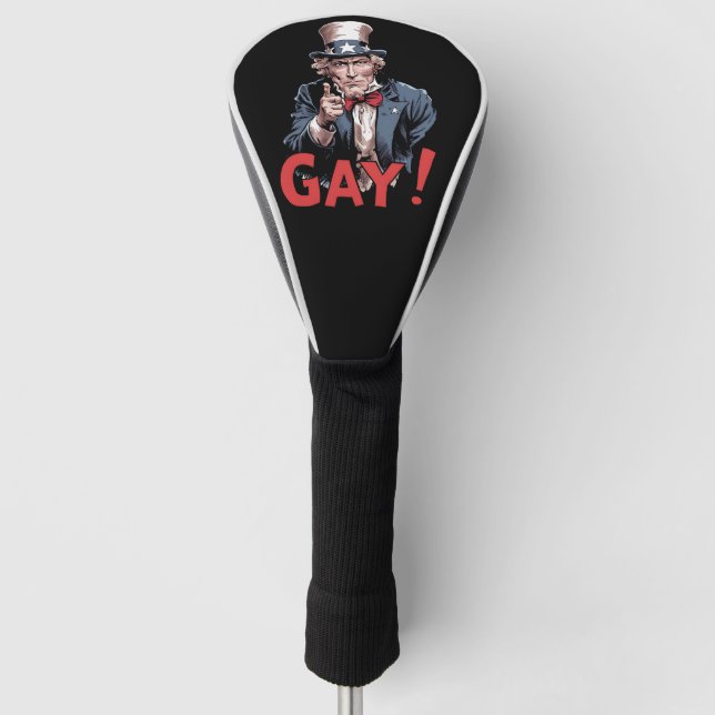 LGBT Gay Ally Pride Monat Funny Golf Headcover (Vorderseite)
