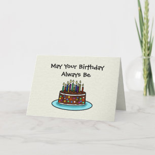 LGBT Gay Birthday Card zum Anpassen Karte
