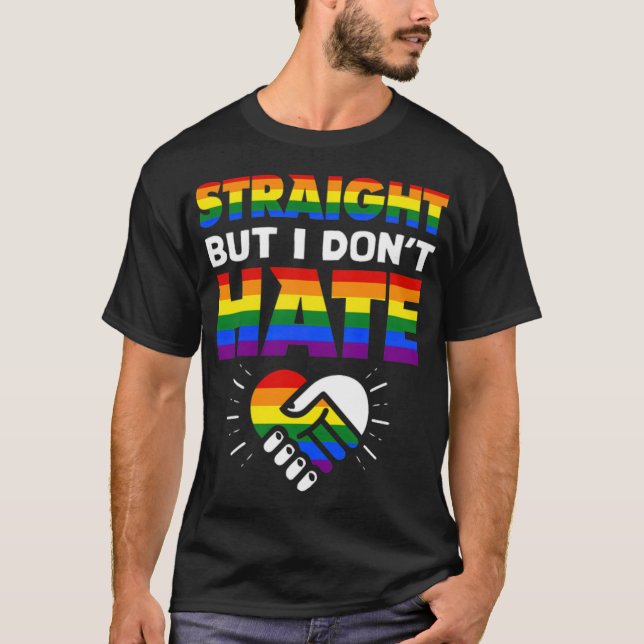LGBT Gay Lesbian Rainbow Pride Trans Equality (17) T-Shirt (Vorderseite)