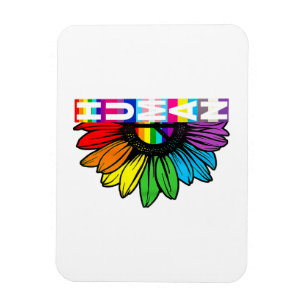 LGBT-Gay Pride der menschlichen Sonnenblume, LGBT Magnet