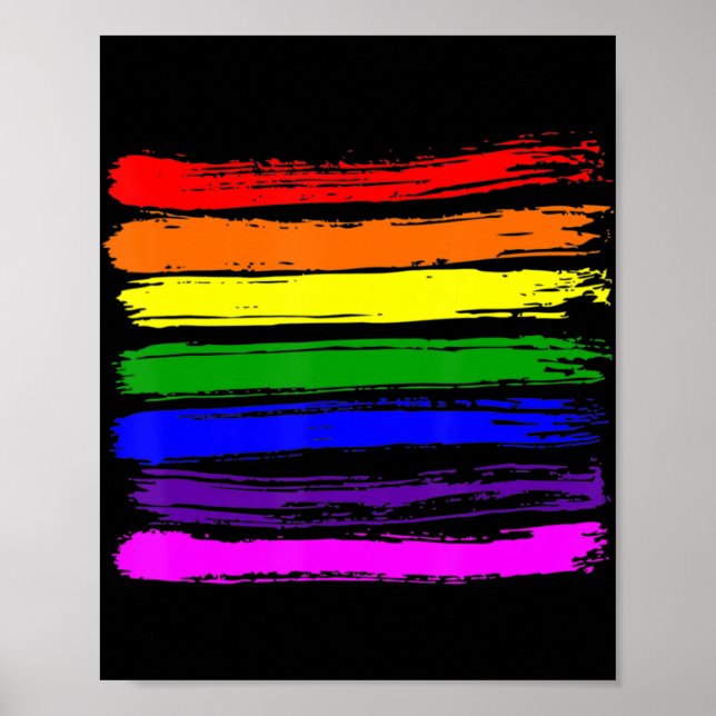 LGBT Gay Pride Flag Gay Pride 2022 Poster (Vorne)