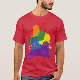 LGBT-Gay Pride Liegen 2 T-Shirt