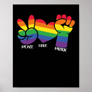 LGBT Gay Pride Monat Liebe PRide Poster