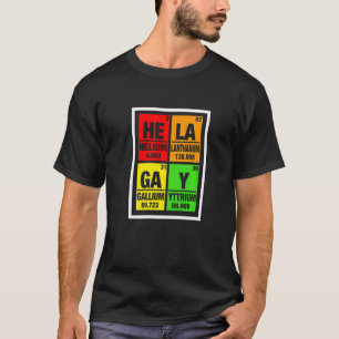 LGBT Gay Pride Month Elements Hela Gay Ihn T-Shirt