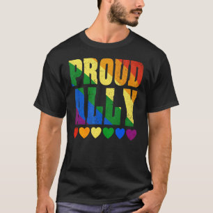 Lgbt Gay Pride Proud Ally Slang Lgbtq Frauen Männe T-Shirt