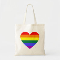 LGBT Gay Pride Rainbow Heart