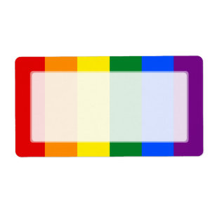 LGBT Gay Pride-Regenbogen-Flaggen-Streifen