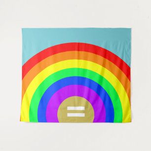 LGBT-Gay Pride-Regenbogenwand Tapestry Wandteppich