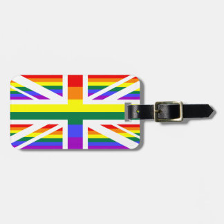LGBT/Gay Pride UK Flag-Gepäckmarke Gepäckanhänger