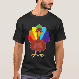 LGBT Gay Turkey Rainbow Kleidung Outfit Danke T-Shirt