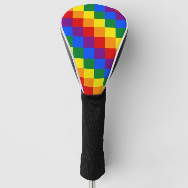 LGBT-Gehäuse-Abdeckung Golf Headcover (Vorderseite)