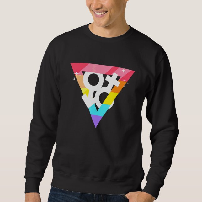 Lgbt Gemeinschaft Menschenrechte Regenbogen Stolz  Sweatshirt (Vorderseite)