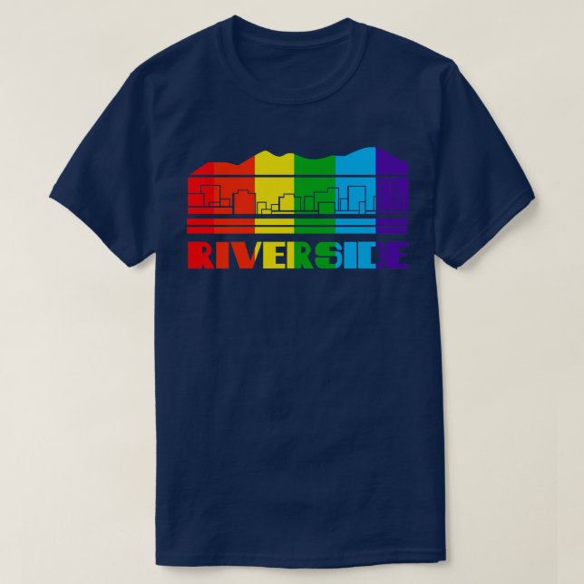 LGBT-Geschenkunterstützung für LGBTQ durch Riversi T-Shirt (Design vorne)