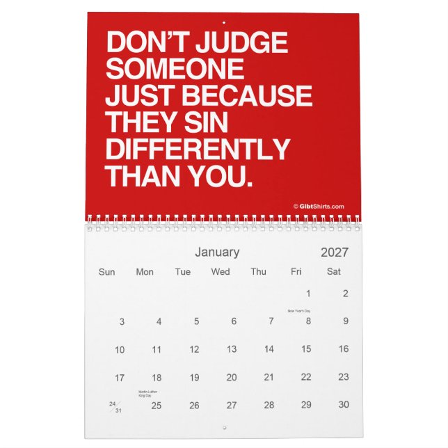 LGBT GLEICHHEIT KALENDER (Jan 2027)