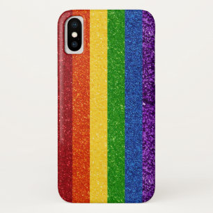LGBT Glitter Regenbogen-Stolz-Flagge Case-Mate iPhone Hülle