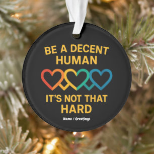 LGBT Herz ist ein anständiger Mensch, es ist nicht Ornament