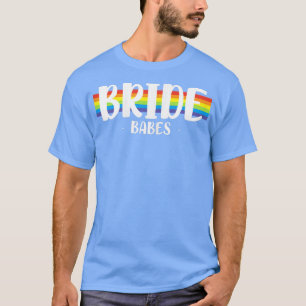 LGBT-Hochzeit Schwule Ehe Braute Braut Mädel T-Shirt