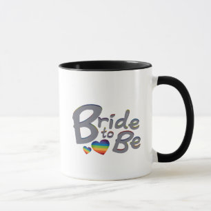 LGBT Hochzeits-Braut, zum lesbische Braut zu sein Tasse