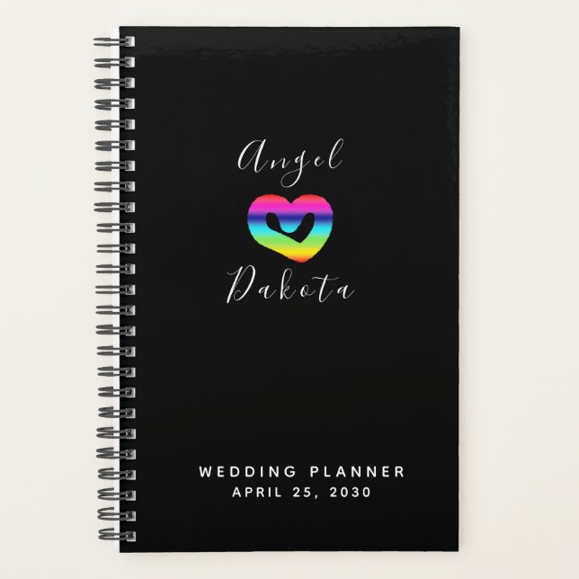 LGBT-Hochzeitsplaner Planer (Vorderseite)