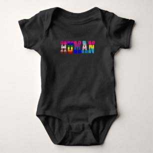 LGBT Human Flag LGBT Pride Monat LGBTQ Regenbogen Baby Strampler