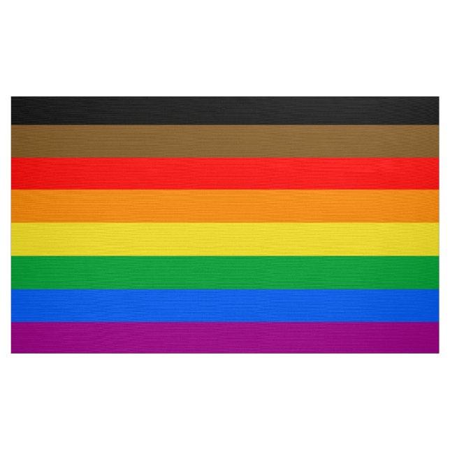 LGBT INKLUSIVE PRIDE (Farbenstolz) Stoff (Yard (91,4 cm))