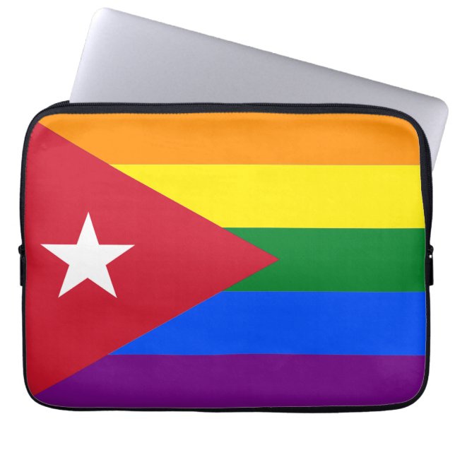 LGBT Kuba Laptopschutzhülle (Vorderseite)