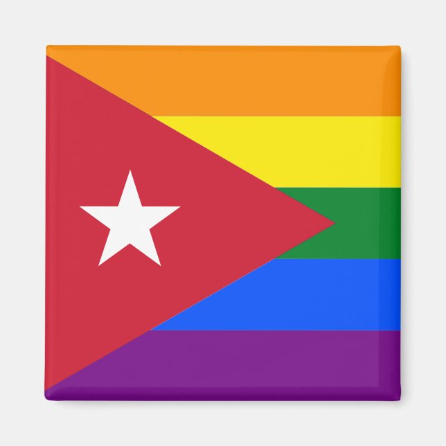 LGBT Kuba Magnet (Vorne)