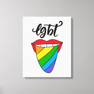 LGBT LEINWANDDRUCK