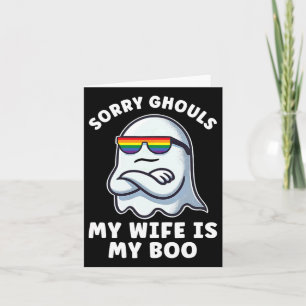 Lgbt Lesbian Pristel Halloween Ghost Women Meine E Karte