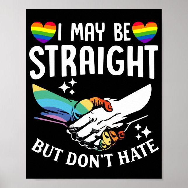 LGBT Lesbische Schwulen Trans Ich mag gerade sein, Poster (Vorne)