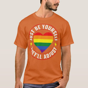 LGBT Lesbischer Gay Pride Passen Sie selbst an L T-Shirt