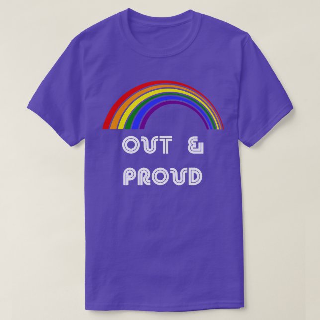 LGBT, LGBT, LGBT, TT LGBTQ-Unterstützer P T-Shirt (Design vorne)