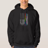 LGBT LGBTQ (American Flag Rainbow Homosexuelle Rig
