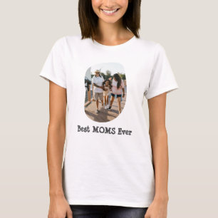 LGBT LGBTQ Beste Mamas je benutzerdefiniertes Foto T-Shirt